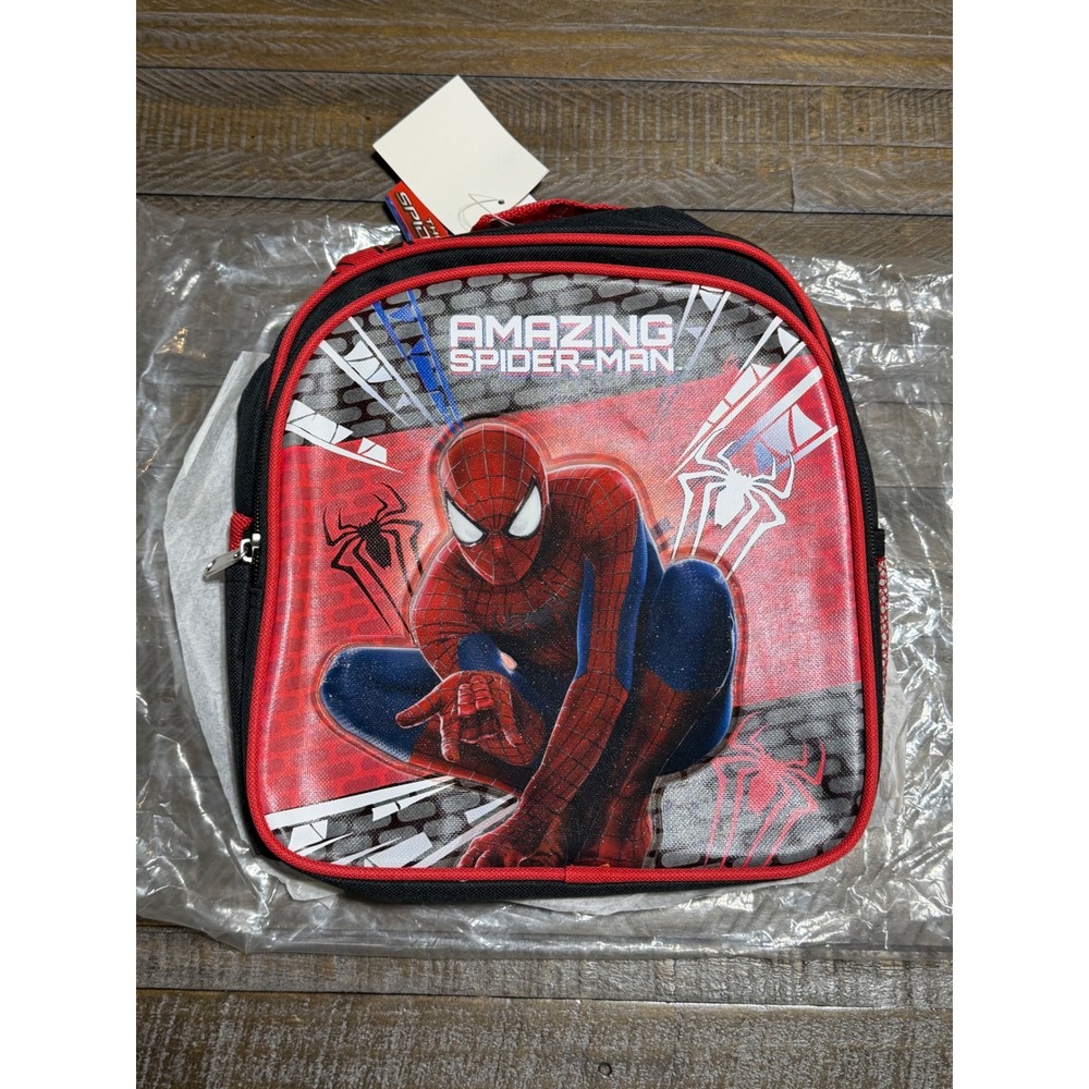 Marvel Spider-Man 2 Mini Backpack Kids OS Red NWT Superhero Graphic Bag